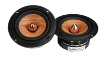 Aucharm 4” Square full range speaker paper 4 inch Full Range Speaker cone Aluminum bullet Casting Aluminum Basket 8ohm 20W