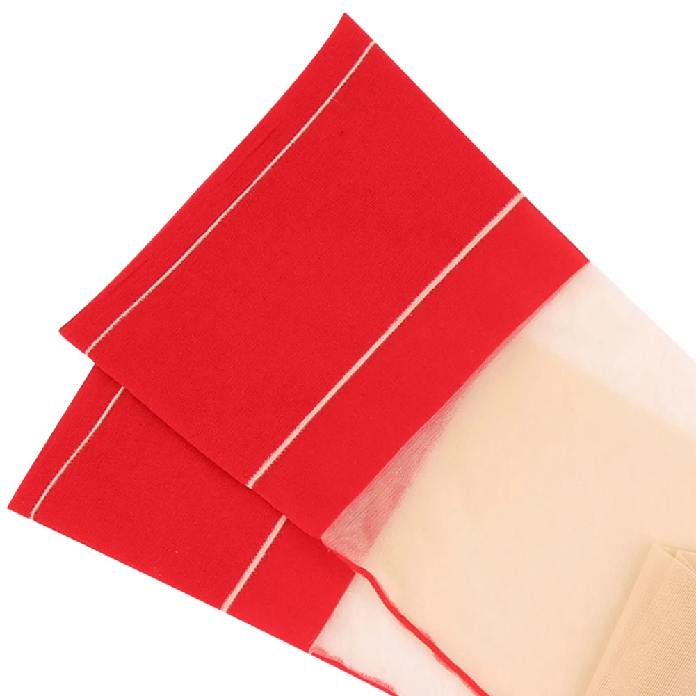 See-through Color Block Sexy Over Knee Socks Women Sheer Stockings for Honeymoon See-through Color Block Sexy Over Knee Socks Women Sheer Stockings for Honeymoon
