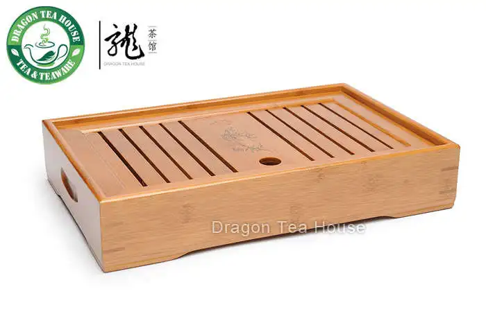 

Slatted Box * Tea Serving Bamboo Tray 35*23cm XH-009 M