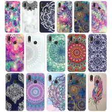 Чехол с рисунком мандалы для huawei P20 lite, 54G, мягкий силиконовый чехол из ТПУ, защитный чехол для телефона huawei p20 lite, чехол