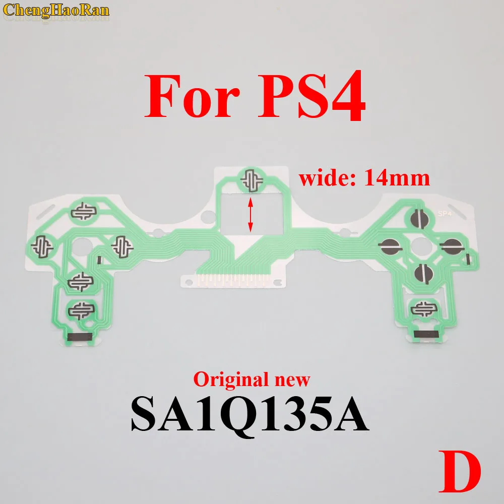 JDS JDM 030 040 SA1Q160A 159A 113A 135A 194A 222A для PS3 PS4 Dualshock Pro slim проводящая пленка для контроллера пленка для клавиатуры гибкий кабель - Цвет: SA1Q135A-JDM001