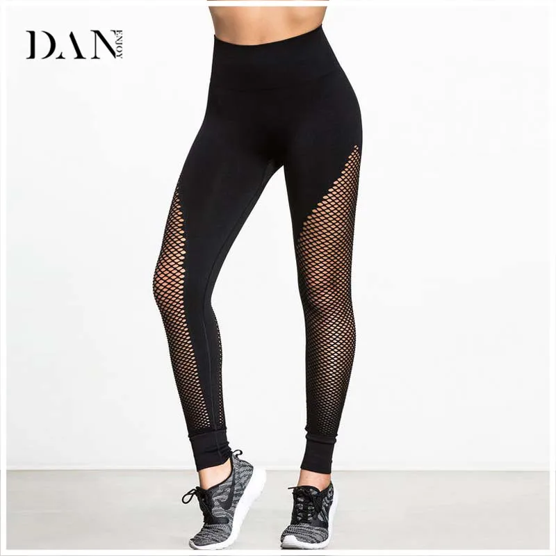 Fishnet Yoga Pants