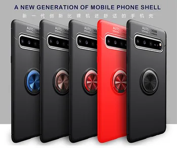 

10pcs/lot 360 Degree Ring Finger Holder Car Magnet Phone Cover Case For Samsung A7 2018 A750