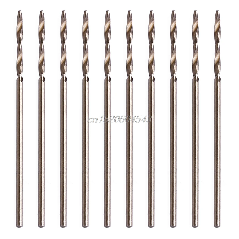 

10Pcs/lot 1mm M35 Triangle Shank HSS-Co Cobalt Twist Drill Spiral Drill Bit Set S17 Dropship