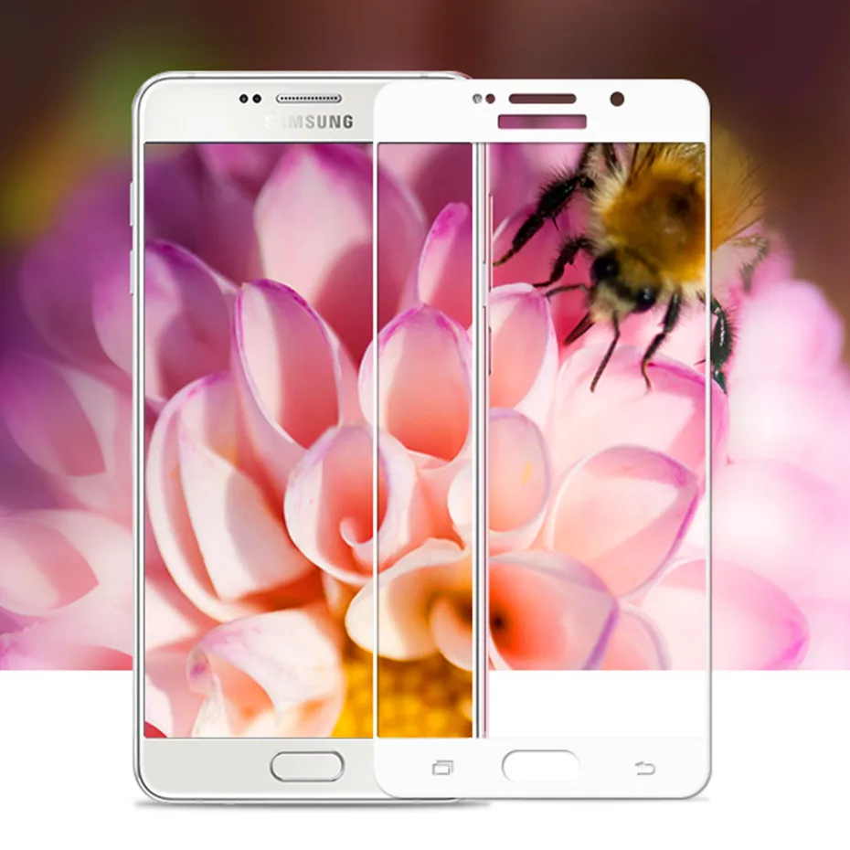 Защитное стекло Закаленное 3D для Samsung J4/J6 2018/A6 Plus 2018/J5/J3 2016/A7|Защитные стёкла и
