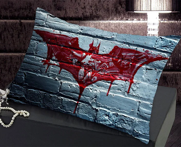 Funny-Batman-Decoration-Custom-Zippered-Pillowcase-Cover-18x18-Inch-(Twin-sides)2