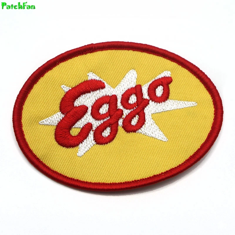 

Stranger Things Eggo Waffles Logo Patches Embroidered