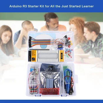 

One set UNO R3 Project Starter Kit Beginner for Arduino