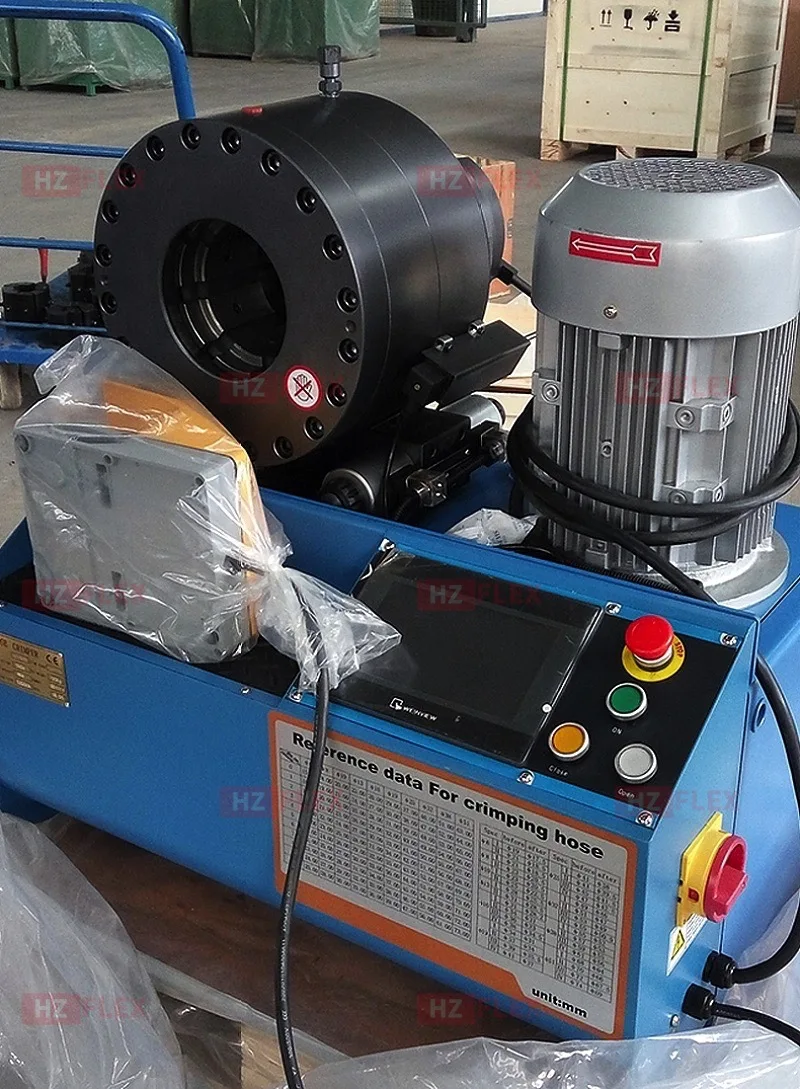 Approved-Ce-Hydraulic-Hose-Crimping-Machine-hz-91h-Crimping-2inch-Hydraulic-Hose-From-China-Manufacturer 10
