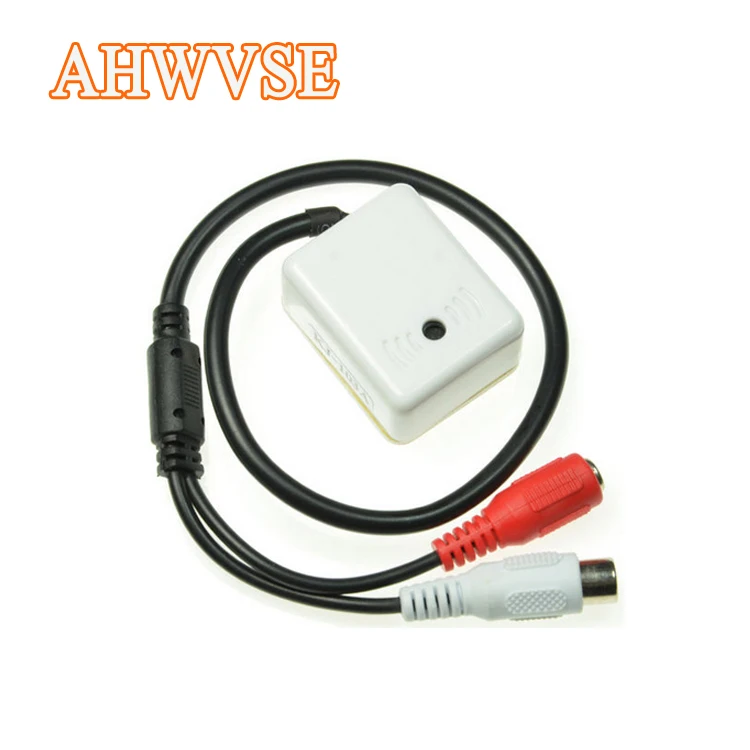 

AHWVSE MINI AUDIO CCTV MICROPHONE MIC FOR SECURITY DVR CAMERAS Sound Device for Camera DVR System