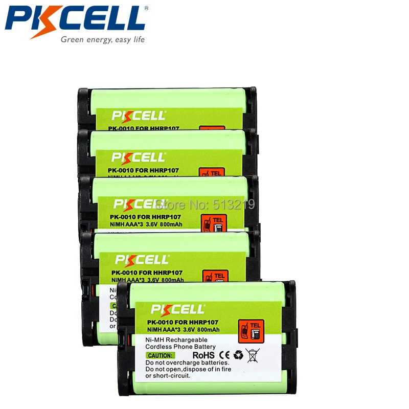 Cordless Cordless Phone Battery HHR P107 HHRP107 for Panasonic KX