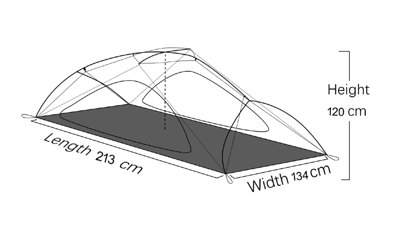 3.5LB 4 человек Сверхлегкий 15D нейлоновый Пляжный Тент 213*134*120 см большое пространство семейный кемпинговый тент удобный 4 сезона открытый тент