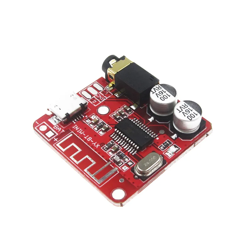 3.7-5V Wireless Bluetooth MP3 Decoder Board BLE 4.1 Circuit Board Module Lossless Decoding Module Micro USB