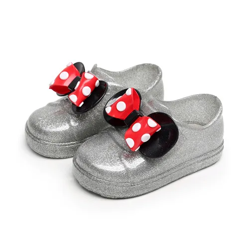 Mini Melissa/Новинка года; спортивная обувь; дышащие кроссовки; mini Melissa; детская обувь для мальчиков и девочек; кроссовки; модная обувь melissa - Цвет: sliver