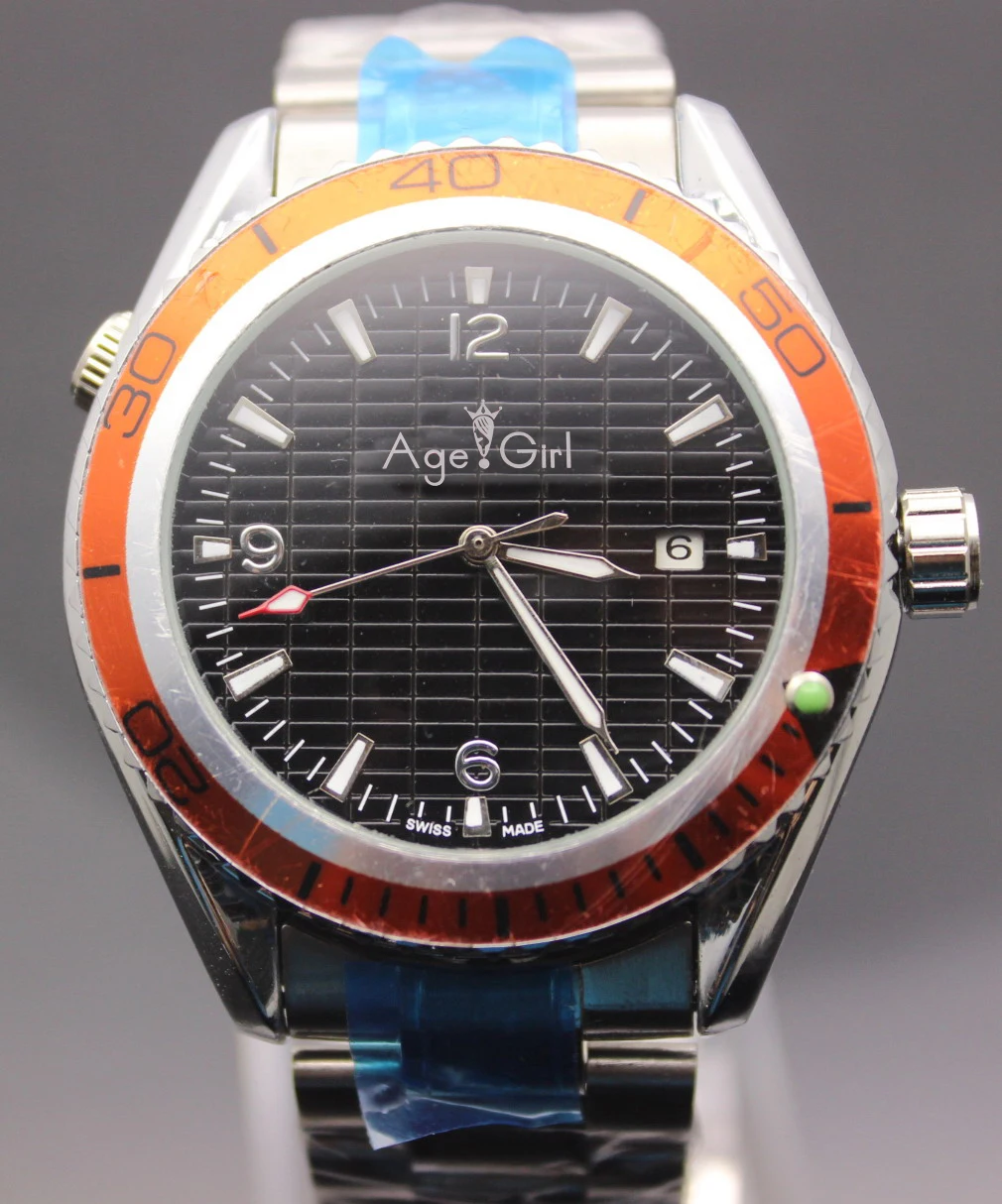 

Luxury Brand New Skyfall Limited Edition Dive Mens Sports Stainless Steel Bracelet Black Blue Gents Automatic Mechanical Watches