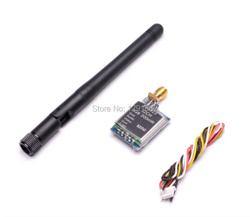 TS5823 5.8G 5.8GHz 200mW 32CH Mini FPV Wireless Audio Vedio AV Transmitter For DJI Phantom