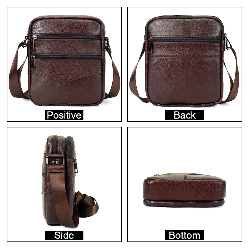 Kopen OGRAFF Mannen Messenger Bags Luxe Lederen Mannen Tas Designer Hoge Kwaliteit Schoudertas Toevallige Rits Office Tassen Voor Mannen