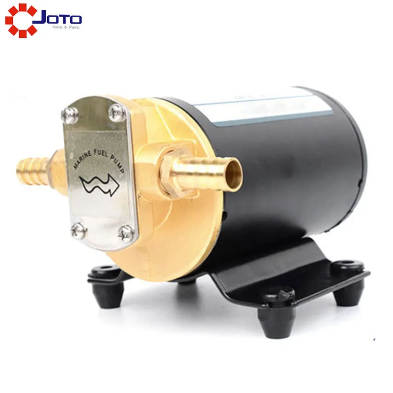 New Product 12V/24V Small Marine Fuel Oil Gear Pump 3m Max Head Fuel