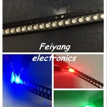 500 шт. RGB мощность Топ 1210 3528 SMD SMT PLCC-2 светодиодный Красный Зеленый Синий