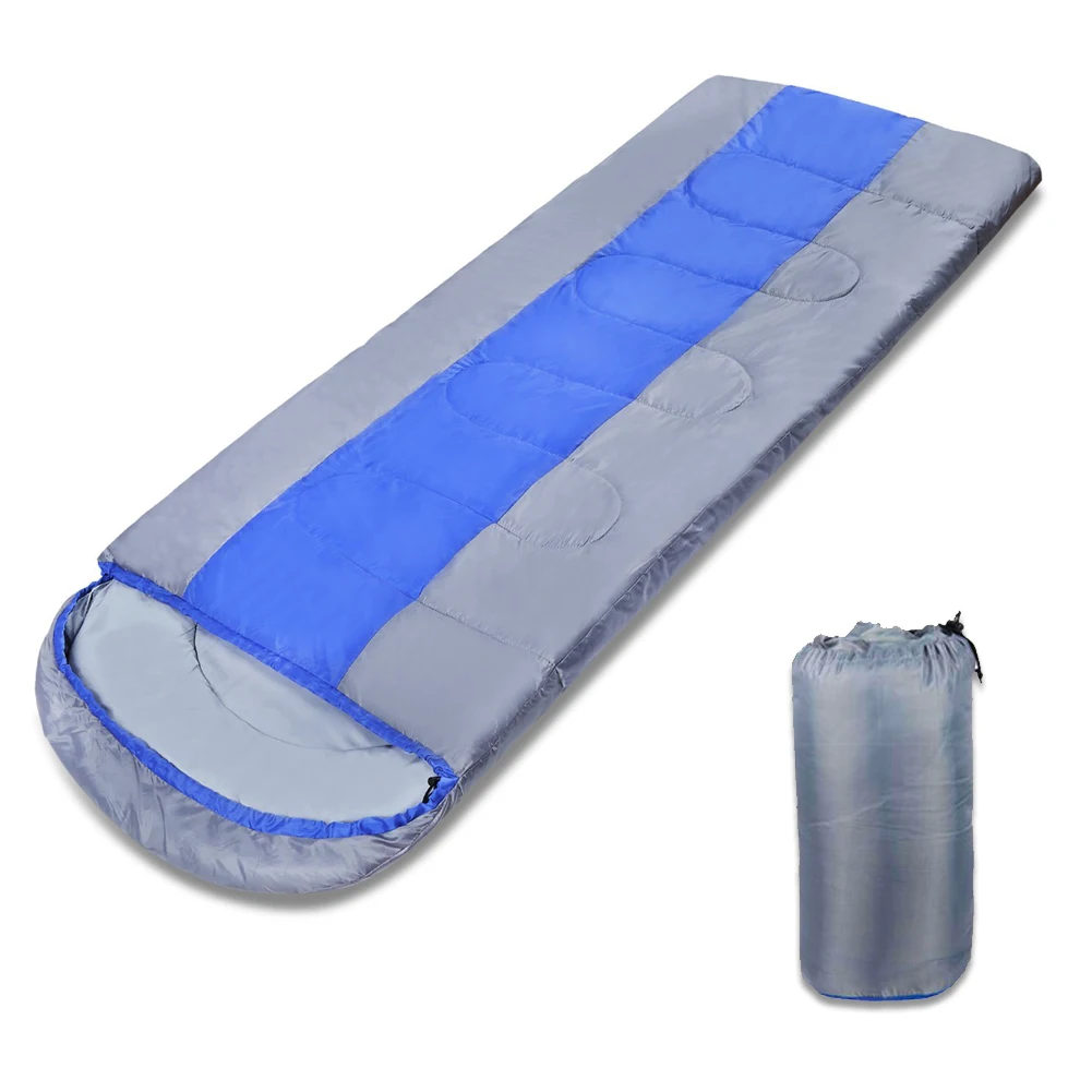 

Outdoor Camping Adult Sleeping Bag Waterproof Keep Warm 3-4 Seasons Spring Summer Sleeping Bag for Camping Travel (190+25)*75cm