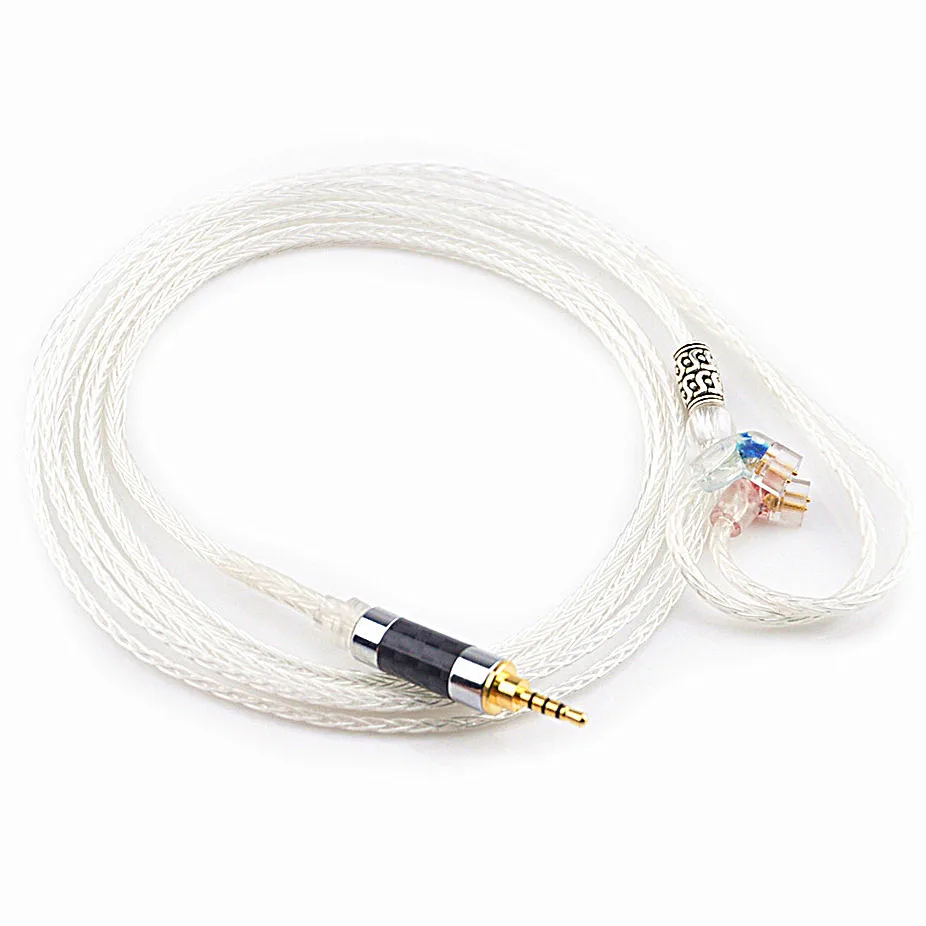 Yinyoo Custom Made 2.5/3.5mm 7N Silver Plated