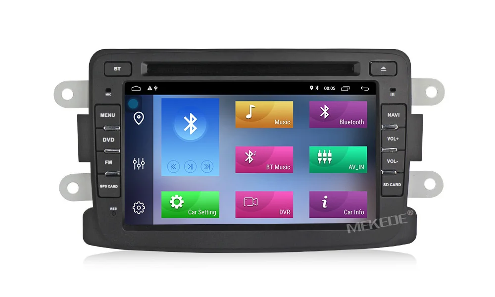 MEKEDE Android 9,1 автомобильный dvd-плеер для Renault DACIA Sandero Duster Captur Lada Xray 2 Logan 2 ram 4G wifi gps навигационное радио