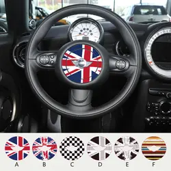 Aliauto рулевое колесо центр, посвященный автомобиля Стикеры и наклейка для Mini Cooper Countryman R50 R52 R53 R55 R56 r57 R58 r59