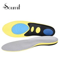 Soumit Arch Support Sport Insoles Shock Absorption Cushioning Running Shoes Inserts Pad for Flat Foot Plantar Fasciitis Soumit Arch Support Sport Insoles Shock Absorption Cushioning Running Shoes Inserts Pad for Flat Foot Plantar Fasciitis
