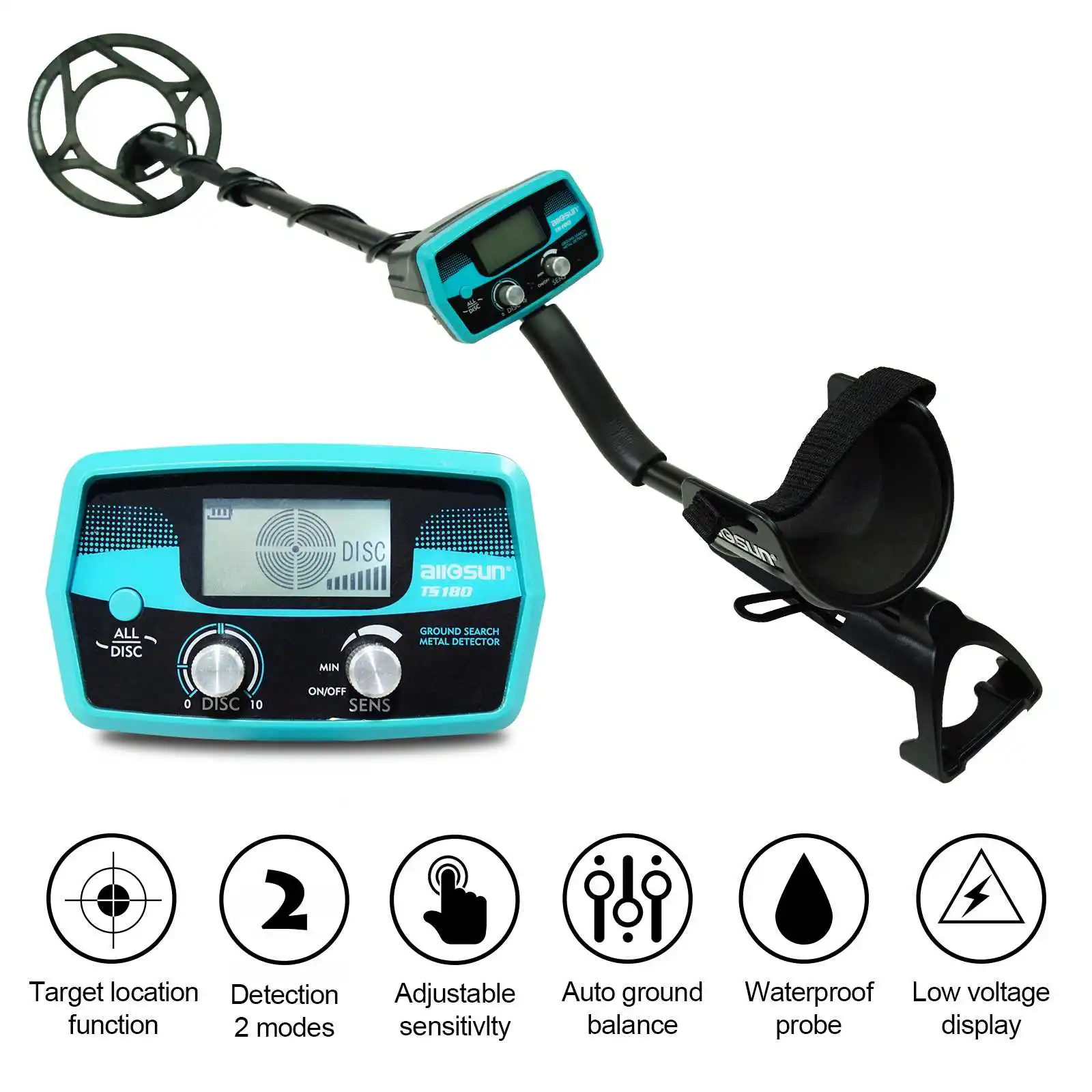

Waterproof Handheld Metal Detector Underground High Precision Small Type Archaeological Positioning Instrument