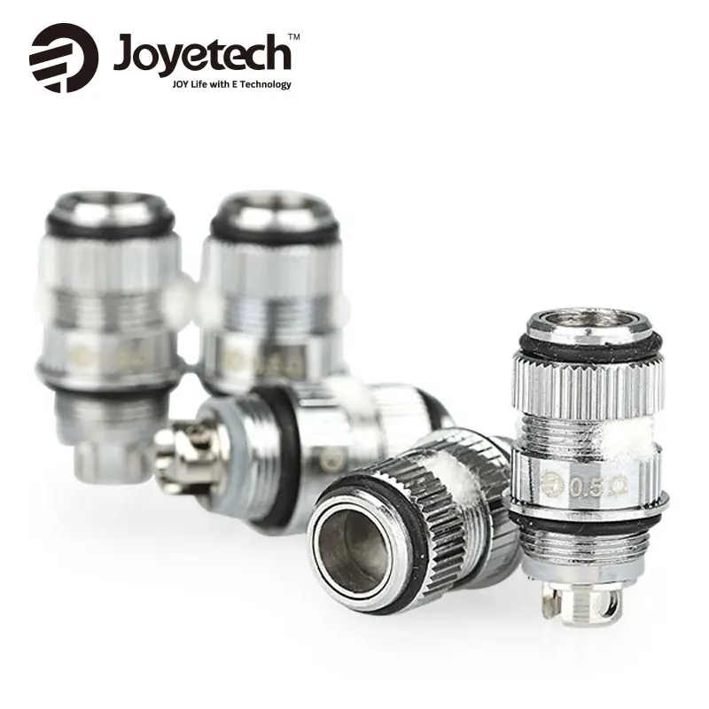 

Original 5pcs Joyetech EGo One CLR Coils 0.5ohm/ 1.0ohm Replacement Atomizer Heads for Ego One Series Atomizer E Cigs Coil Head