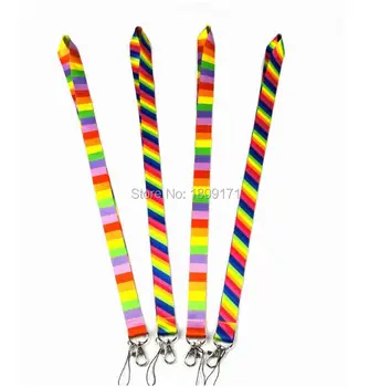 

Rainbow Phone Lanyard Neck Hanging Mobile Phone Strap Multi-Use Cell Phone Exhibition Meeting Sports Outdoor