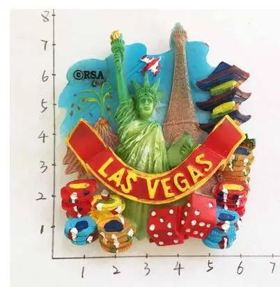 3D Статуя Свободы Нью-Йорк Лас-Вегаса, Гавайи США магнит на холодильник Канада Бразилия магниты на холодильник Кухня магнит наклейка