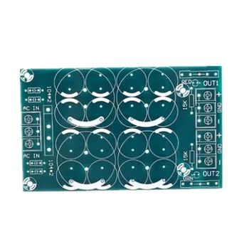 

Dual power supply rectification filter 2 sets of parallel output with fuse tube power amplifier power board blank board PCB