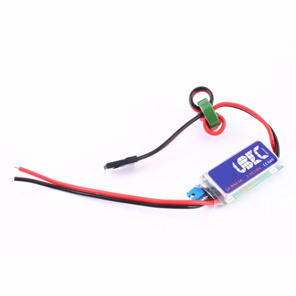 RC Parts For Lowest Noise BEC 5V / 6V RC UBEC Wiring Max 5A Lowest RF