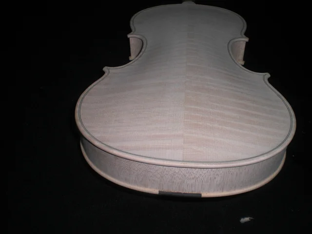 Best Offers 1 PC Quality White Violin 4/4 Hand Made with Ebony Fingerboard Nice Wood Grains G03303# Best Offers 1 PC Quality White Violin 4/4 Hand Made with Ebony Fingerboard Nice Wood Grains G03303#