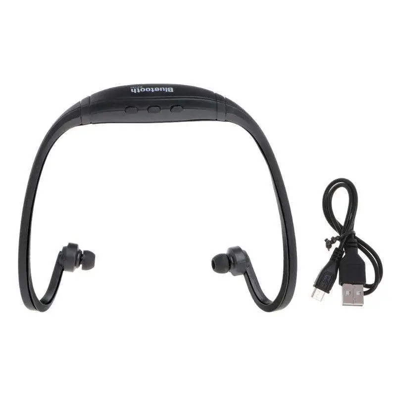 BS19C bluetooth гарнитура спортивные музыкальные наушники TF слот fm радио Вождение бег| |