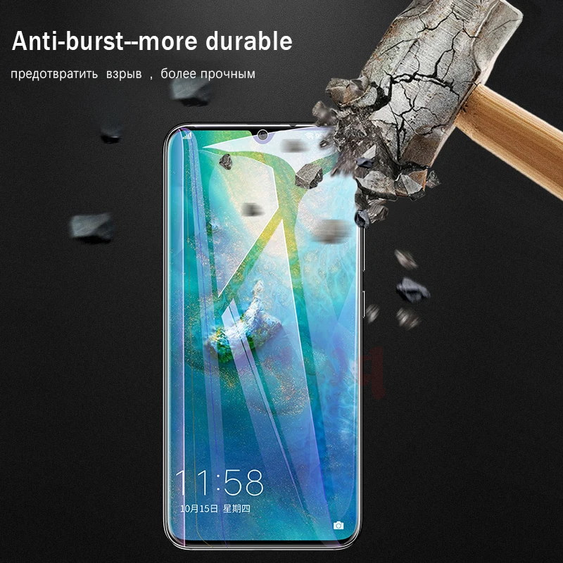 9D закаленное стекло для Huawei Mate 20 Pro P30 P20 P10 Lite Полное покрытие Защита экрана P Smart 2019