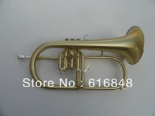 BB Flugelhorn Monel valves senior exquisite gift green bronze brushed Flugelhorn Professional