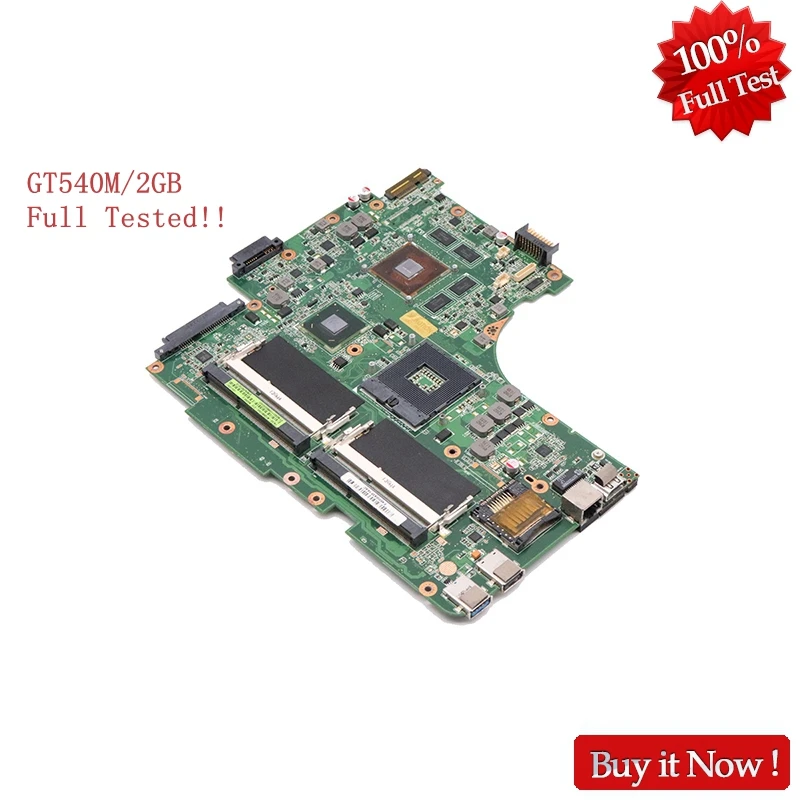 Материнская плата Nokotion для ноутбука asus N53SV REV 2 1 HM65 DDR3 GT540M протестирована |