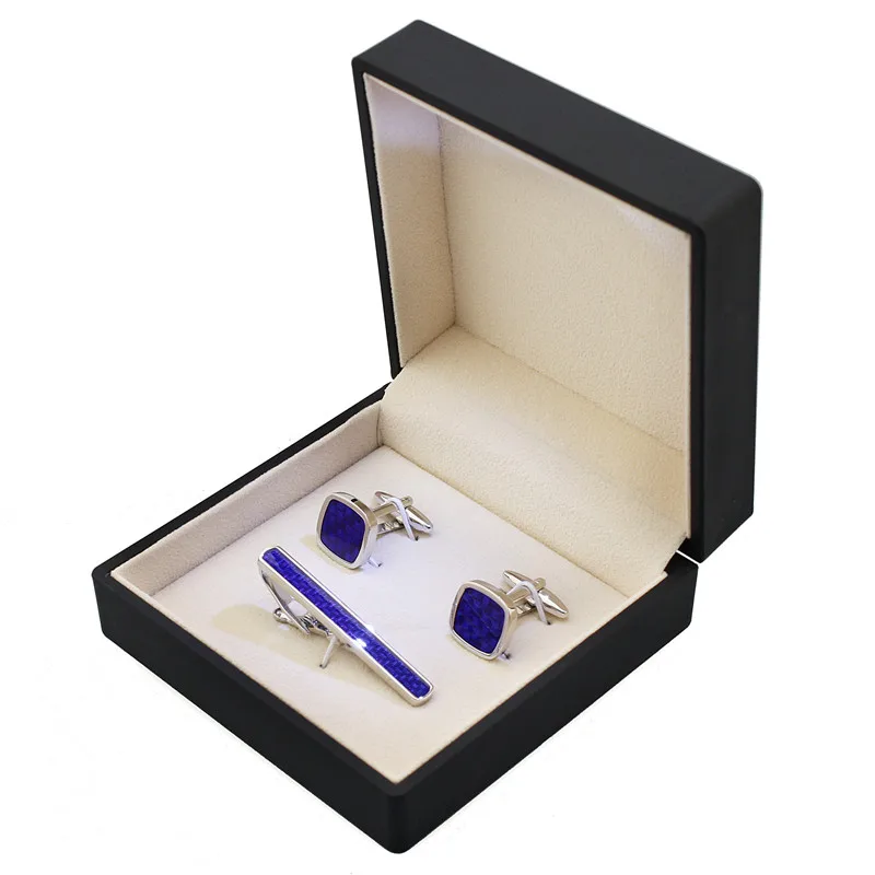 HAWSON Beautiful Cuff Links and Tie Clip Jewelry Display Boxes with