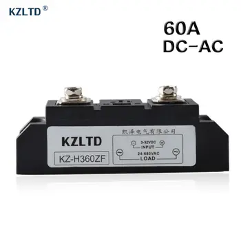 

Solid State Relay 60A PID Temperature Controller SSR Module 24V 240V Relay Switch 3-32V DC to 24-680V AC 100%Authentic KZ-H360ZF