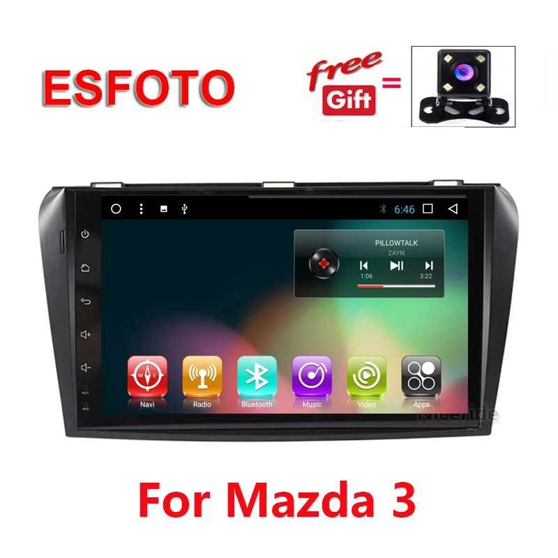 Flash Deal 9 inch Touch Screen Car Radio for MAZDA 3 2009 2010 2011 2012 Android 7.1 Multimedia Player GPS Navi Stereo Head unit WIFI BT 0