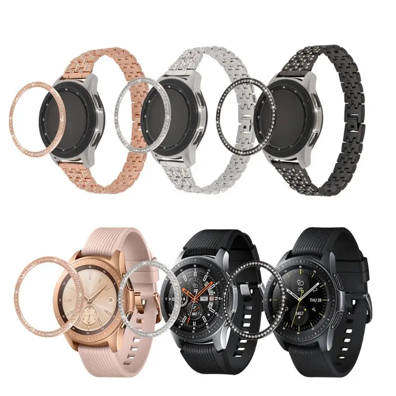Сменное кольцо с защитой от царапин для Samsung Galaxy Watch 42 мм/46 мм/Gear S3 Frontier аксессуары