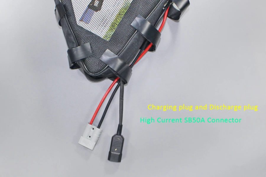 Clearance 72v 20ah ebike lithium ion battery pack 72v 2000w electric bike battery for electric bicycle Samsung cell No taxes Triangle 10