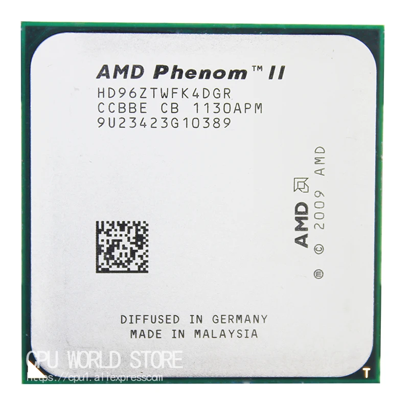 Процессор AMD Phenom II X4 960T четырехъядерный процессор 3,0 ГГц/6 м/95 Вт Разъем AM3 AM2+ 938 pin рабочий