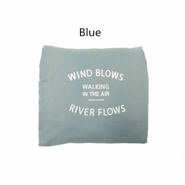 HMUNII Высококачественная складная дорожная сумка Туристические сумки из полиэфира ручная сумка для мужчин и женщин новая модная дорожная сумка дорожная C1-01 - Цвет: Синий