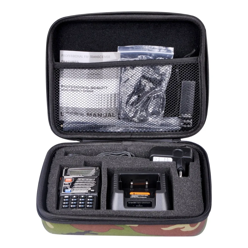 Baofeng UV-5R портативная рация камуфляжная сумка UV 5R радио нейлоновый защитный Портативный чехол для хранения для 5RE 5RA радио аксессуары