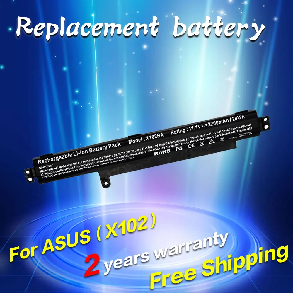 JIGU Laptop Bettery For Asus X102BA-HA41002F X102BA-BH41T X102B R103B VivoBook X102BA
