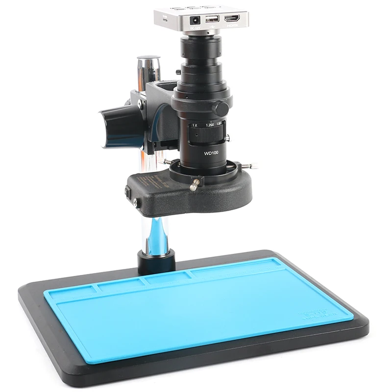#*Cheap 37MP 1080P 60FPS HDMI USB Lab Digital Industrial Video Microscope Camera Recorder Zoom 200X Lens For Phone PCB Repair Soldering
