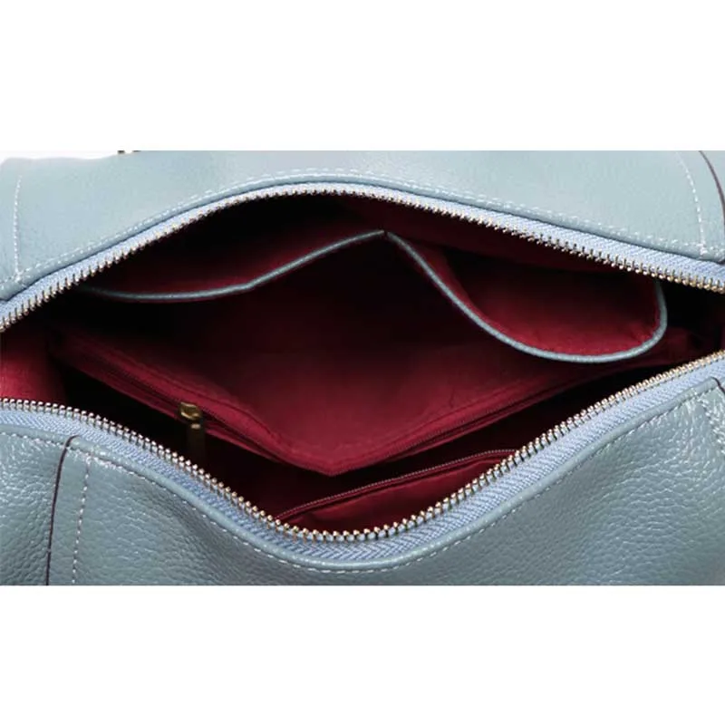 Women Exquistie Handbag Fashion Female PU Leather Shoulder Bags Casual Ladies Holiday Tote Bolsa Vintage Handle Bag SS7013 (15)
